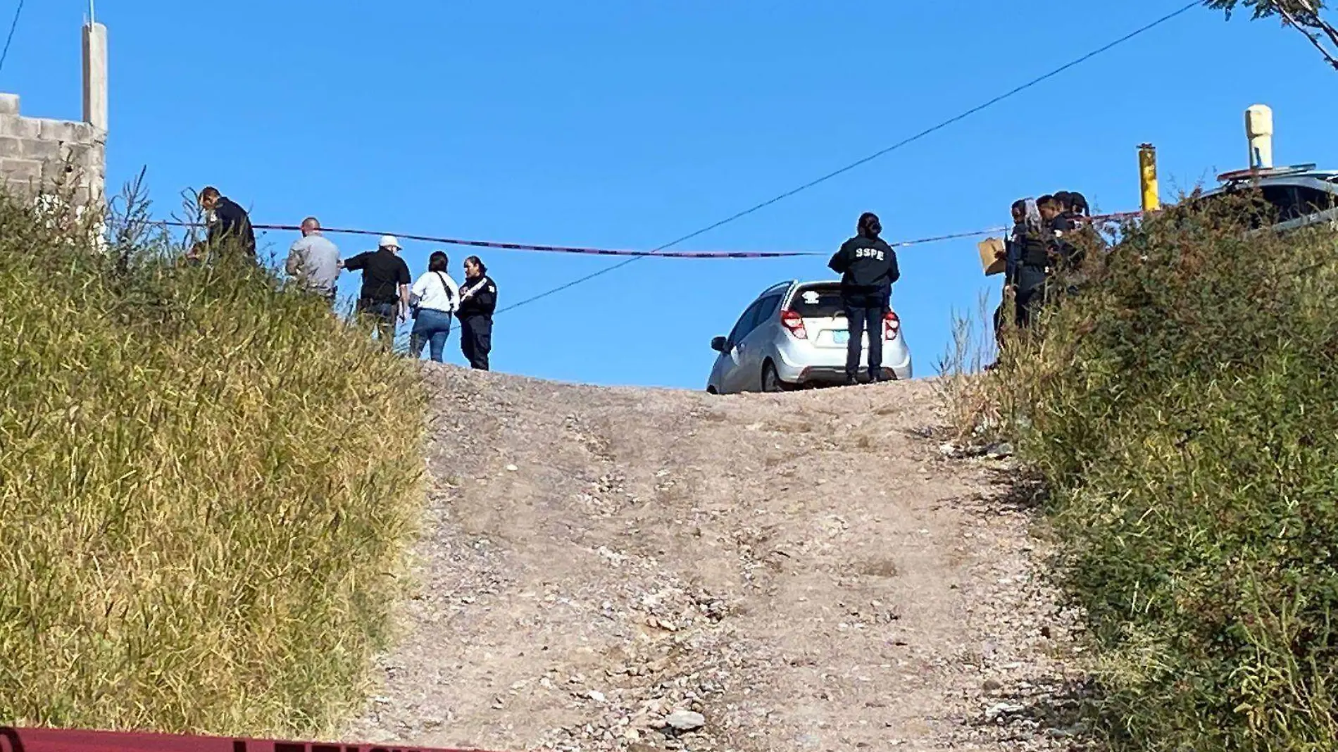 cuerpo muerto localizan cordón policial 